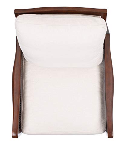 Sillón Plegable Cuero Beige miniatura 6