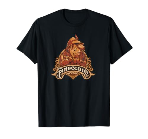 T-shirt Pinocchio Disney idée cadeau originale pour anniversaire de passionné d'animation