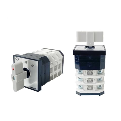 Interruptor de leva rotativo con conmutación Off-ON de 2 polos para circuitos de 380V