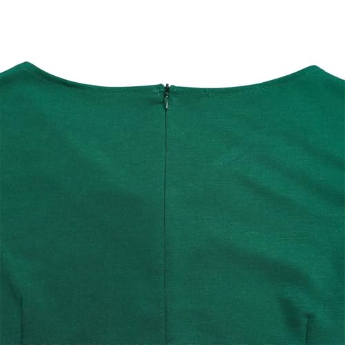 Useagrey Women's Bodycon Pencil Dress Teacher Office Church Modest Business Wear to Work Bodycon Dresses3