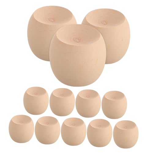 Didiseaon 12Piezas Difusor de Aceites Esenciales de Madera Difusor Portátil para Coche y Hogar para Aromaterapia y Diseño Elegante y Compacto Seguro