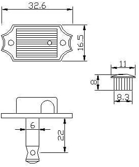 Miniatura 4 de KAISH Afinadores de bloqueo de guitarra de estilo vintage 3x3, clavijas de afinación de guitarra, cabezales de máquina de bloqueo de guitarra para