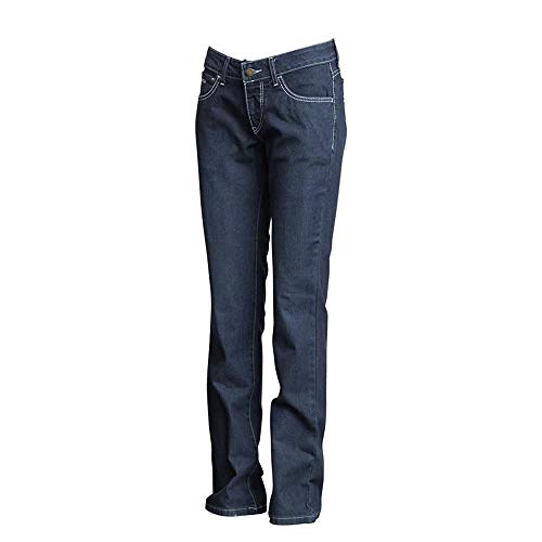 Lapco FR L-PFRD10M 24ST Ladies FR Modern Fit Jeans, 100% Cotton, 24ST, Washed Denim3