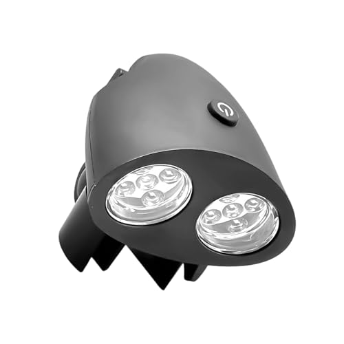 180 度回転 LED グリルライト固体 ABS 材料とソフトグロー LED バーベキューライト屋外調理用