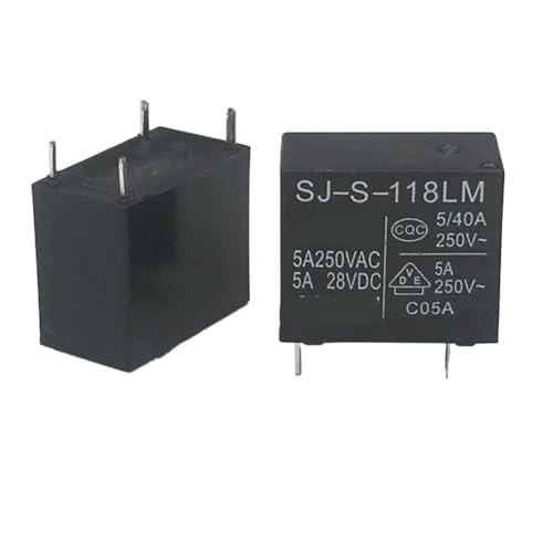 Relais SJ-S-112LM-12VDC pour remplacer un composant défectueux de carte électronique