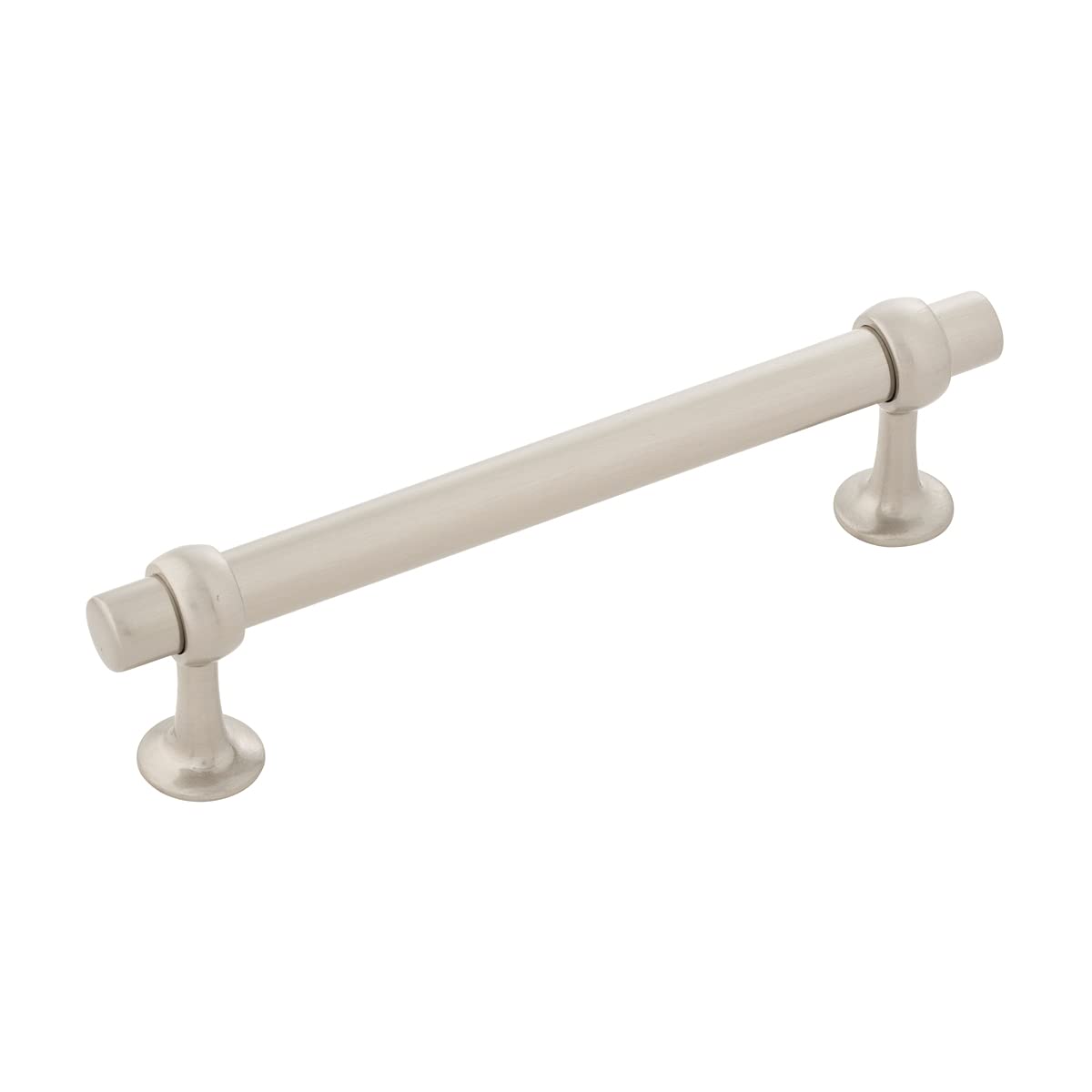 Belwith-Keeler B077524-SN Ostia Collection Pull 5-1/16 Inch (128mm) Center to Center Satin Nickel Finish