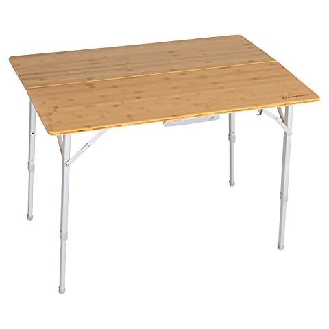 Lippert Bi-Fold Bamboo Adjustable Camp Table Cover