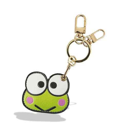 Image of Sonix x Sanrio Character Keychain Case Compatible with Apple AirTag | Protective Cover Keychain Case for AirTag | Keroppi
