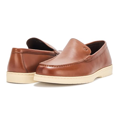 Cole Haan Cole Haan Men's Greenwich Grand Venetian Loafer, British Tan/Ivory, 10 Medium