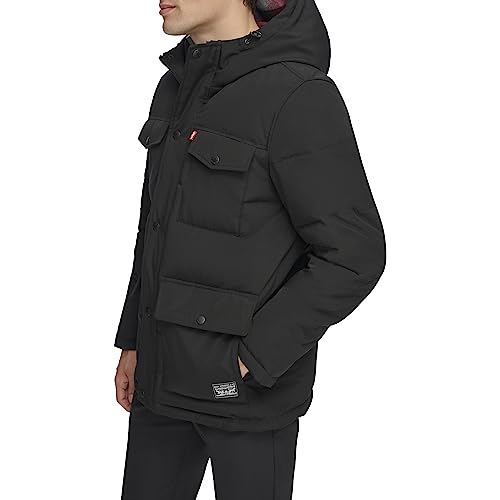 Levi's Men's Arctic Cloth Quilted Performance Parka Jacket3
