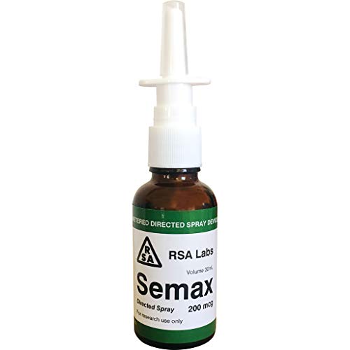 Semax 200mcg/spray (0.16%) - 30mL Nasal Spray Bottle - //coolthings.us
