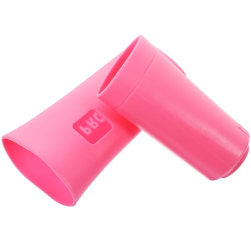 FOMIYES Protector de Silicona para Micrófono Inalámbrico Funda Higiénica, Anillos Anticaída Desmontables, Diseño Compacto para Uso Profesional y Entretenimiento