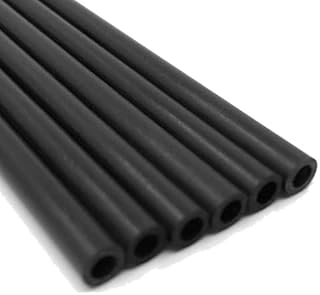 Carbon Fiber Tube Length 200mm-1200mm 2mmÃ—1mm For 3D Printer DIY RC Model Airplane Manipulator Arm Parts, 2pcs (Color : 2mmx1mmx1000mm)