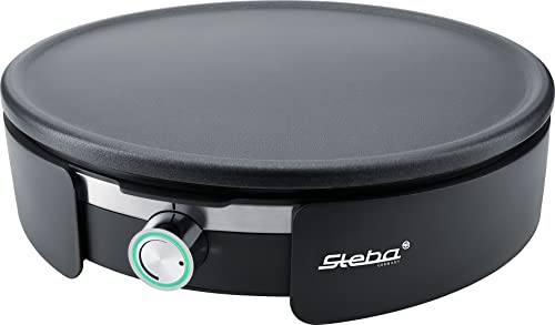 Steba Crepes Maker XXL CR 36, inkl. Teigrechen und Crepeswender, 35cm Durchmesser, abnehmbare Platte, stufenlose… – Bild 3