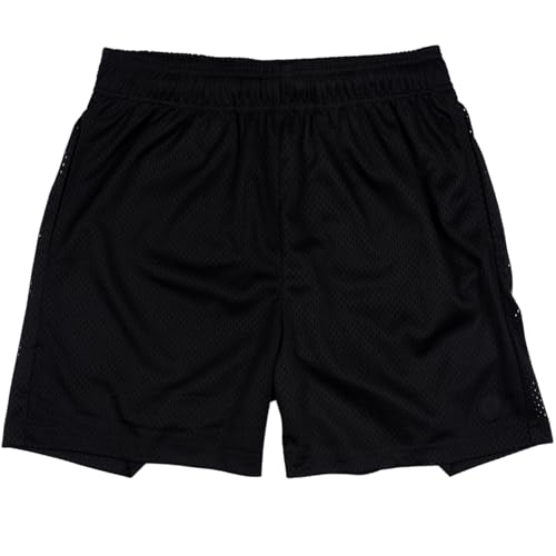 Short de basket Ethika noir respirant et fluide pour homme