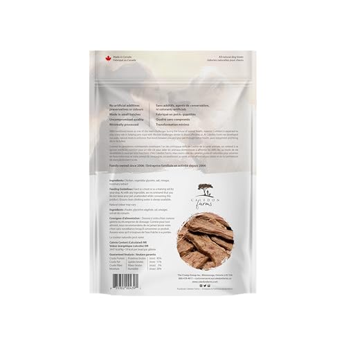 Caledon-Farms-Homestyle-Chicken-Jerky-741oz-Dog-Treats-All-Natural - Cucciolini Doodles   Caledon-Farms-Homestyle-Chicken-Jerky-741oz-Dog-Treats-All-Natural