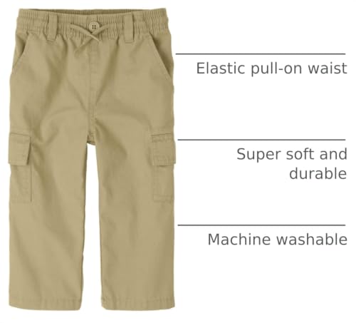 Image of The Children's Place Boys Pull on Cargo Pants,Night Camo Single,4H