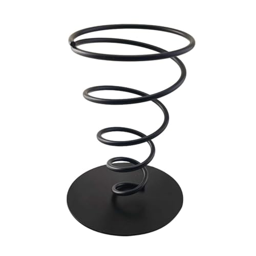 STOBAZA French Fries Stand French Fries Rack Utensil Holder Cake Display Stand French Fries Cone Basket Makeup Sponge Holder Ice Sweet Tube Display Stand Frying Basket Black Wrought Iron