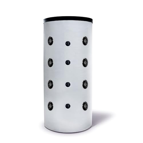 SUNEX® Pufferspeicher 500L für Heizung und Warmwasser, ohne Wärmetauscher, bis 95°C, 3 bar...