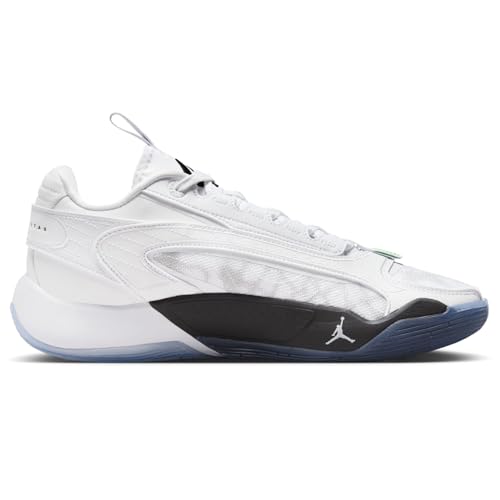 NIKE Jordan Luka 2 Men's Basketball Shoes (DX8733-103, White/Green Strike/Black) Size 8