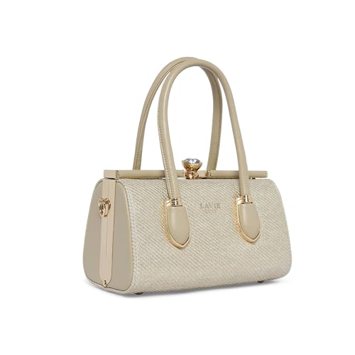 Image of Lavie Luxe Women's Glam Dazzle Satchel Bag | Satchel Handbag for Work | Ladies Purse | Stylish Shoulder Bag | Gift for Women