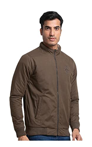 Image of Raymond Polyester Contemporary Fit Standard Length Activewear Jackets For Men