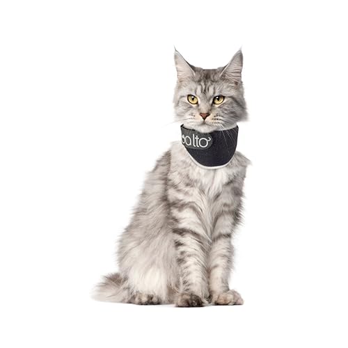Image of Balto Neck Eco E-Collar Alternative - Feline Recovery Collar - Padded Cat Cone - Pre /Post Surgery Helps Protect Wounds and Rashes- Body Only Protection, Extra Extra Small