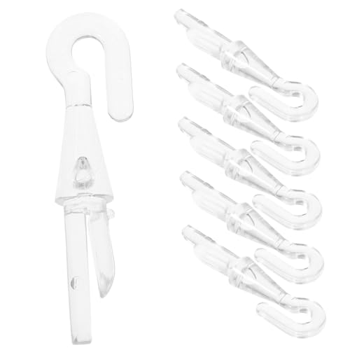 FUNOMOCYA 6pcs Blind Wand Replacement Hook Wand Hook for Blinds Lightweight and Compact for Home Office Use