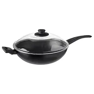 Ikea Low Weight/Aluminium Kadai Wok (HEMLAGAD 28 CM)