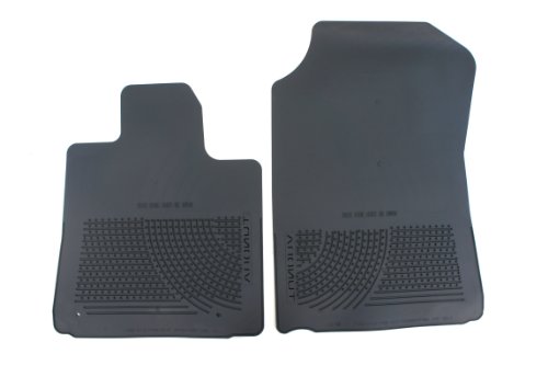 Genuine Toyota Accessories PT908-3400W-02 Front All-Weather Floor Mat - (Black), Set of 2 - Thumbnail 2