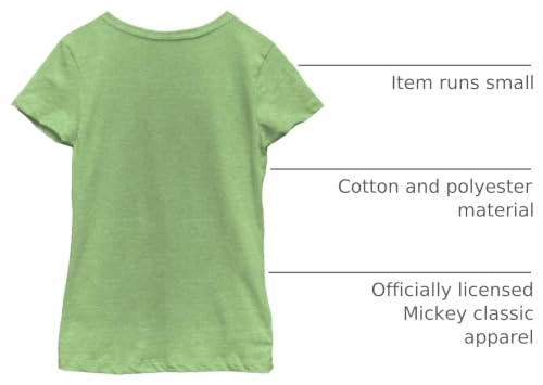 Image of Disney Girls Disney Characters Cheetah Mouse Girl's Heather Crew Tee