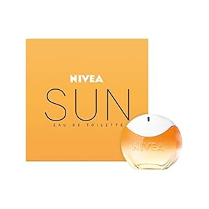 NIVEA SUN Eau de toilette (1 x 30 ml), Parfum femme aux notes estivales de crème solaire originale NIVEA SUN, Parfum cheveux et corps pour tous types de peaux