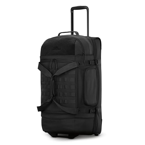 High Sierra Pathsetter Medium Wheeled Duffle - Black
