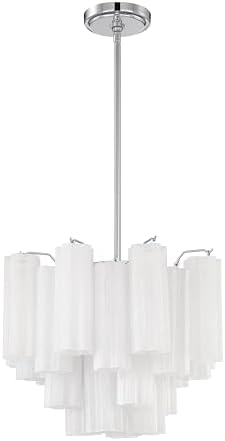 Crystorama Addis 4 Light Polished Chrome Chandelier