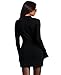 OFEEFAN Fall Fashion Must Haves Fall Dresses for Women 2025 Black Slim Fit Spring Dresses for Women 2025 S