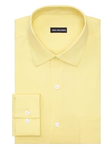Image of Van Heusen Men's Dress Shirt Fitted Everyday Defense Stretch