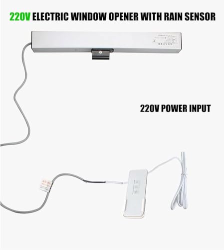 Motor automático para ventilación del techo con carrera variable para ventanas 5