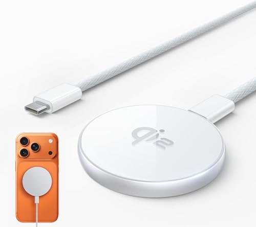 Amazon.co.jp: ワイヤレス充電器 【Qi2 公式認証·15W放熱強化