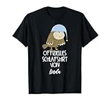 Offizielles Schlafshirt Eulen Pyjama mit Namen