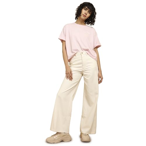Image of Wrangler Women's Barrel Wide Leg Fit High-Rise Jeans