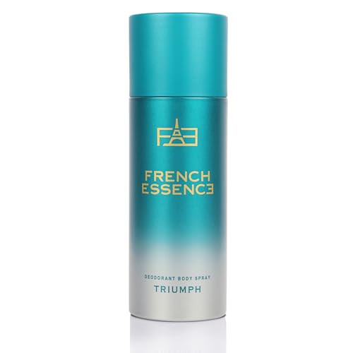 French Essence Triumph Body Spray for Men | Long Lasting Deodorant with Fresh Scent | Strong Perfume Deo for Men | 150ml