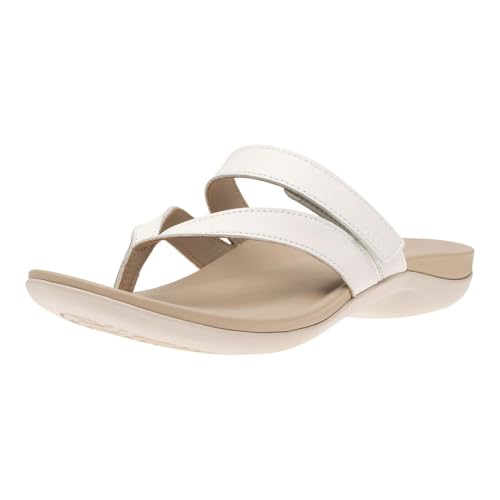 ABEO Oasis Thong Sandals For Women | Arch Support Sandals | Built-In Orthotic Insole | Plantar Fasciitis Pain Relief