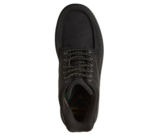 Image of Skechers mens John Deere Brockman 2.0 Moc Toe Lace Up Slip Ins