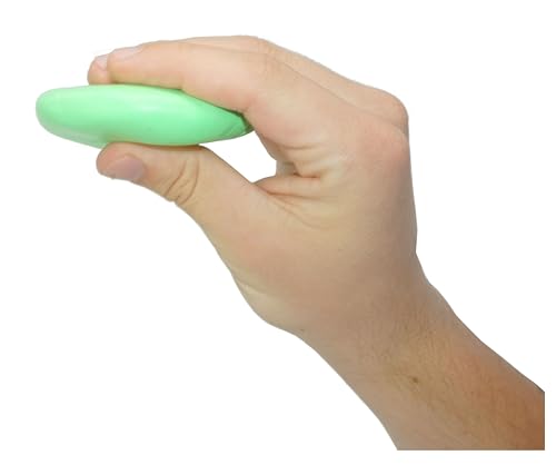 ATC Handels GmbH Therapieknete 85g, Putty für Handtraining, Therapie Knetmasse Knete, weich, gelb