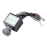 12V 10A Car Air Conditioner Electronic Thermostat Switch, ABS Material Temperature Control for Auto HVAC,Direct Replacement Compatible with Most Car Models