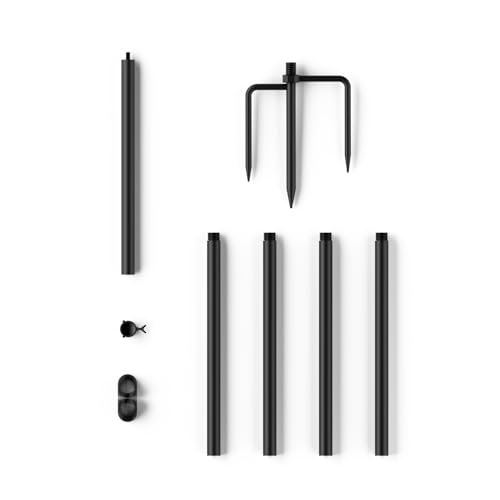 Support de sol de 198 cm RELI Birddy avec mât robuste réglable