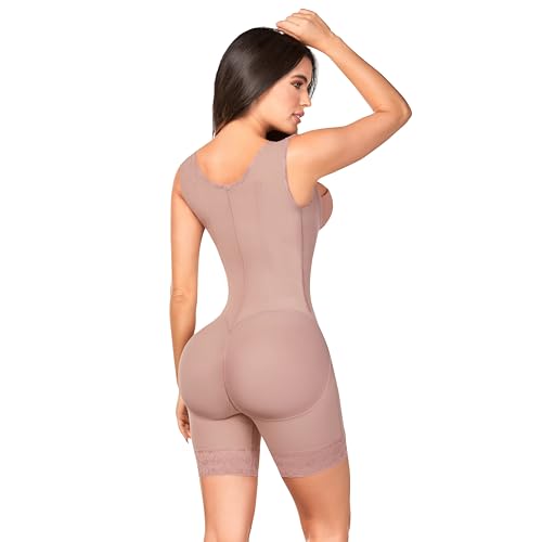 Ann Chery 5165 Shapewear Bodysuit Hourglass Silhouette | 4 levels of hooks, Waist Compression and Lifting | Faja Colombiana2