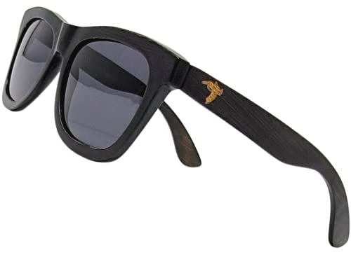 Image of Wood Sunglasses | Polarized | Vintage Wooden Frame | 100% UVA /UVB Protection | Bamboo Case | Men Women
