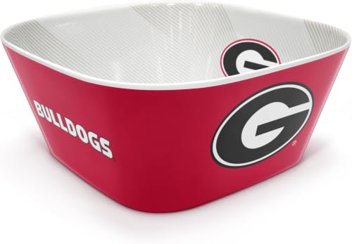 Image of YouTheFan NCAA Georgia Bulldogs Large Party Bowl (Pack of 6)