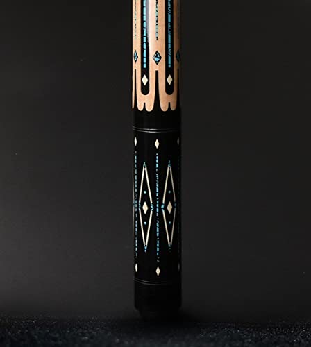 Taco de billar 57 pulgadas, madera de arce, punta 12.5 mm miniatura 3